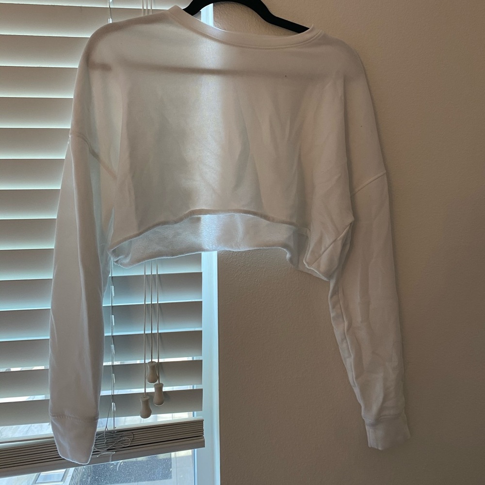 White Crop Top